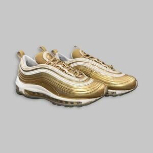 Nike Air Max 97 “Metallic Gold” Women’s Sneakers – Size 6